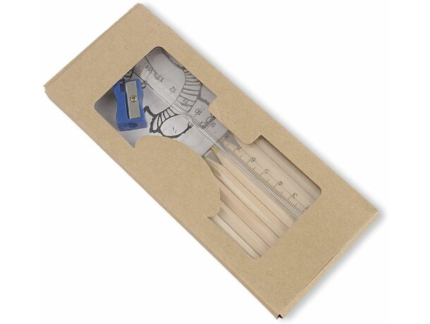 Caja de lápices de colores para niños