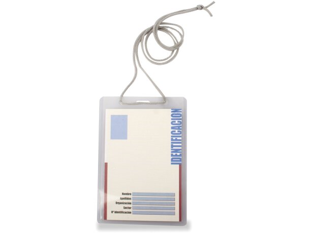 Identificador rifido pvc con cordón barata