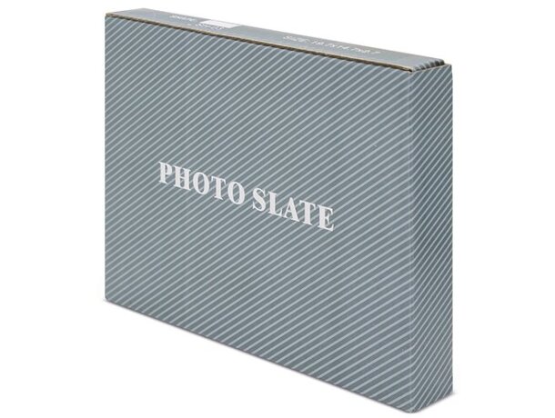 Portafotos pizarra Malyk con soporte para sublimación detalle 5