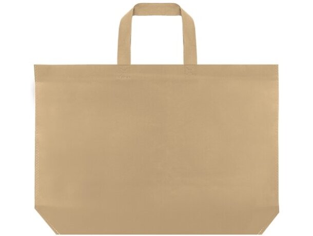 Bolsa non woven Damasco gran capacidad personalizable Crudo detalle 1