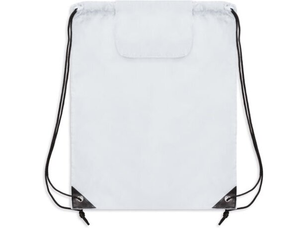 Bolsa mochila nylon reforzada Calandre barata blanco