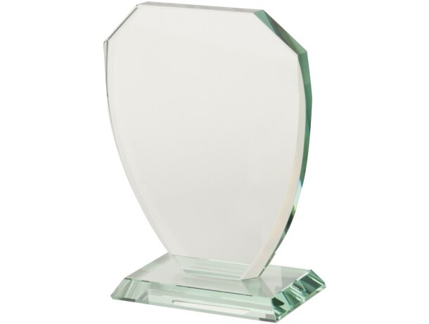Trofeo de cristal personalizado con base 12.5x16 cm para grabar personalizado