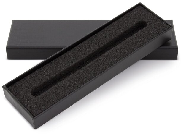 Estuche cartón blanco Luc personalizable para bolígrafo detalle 1