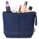Neceser Kirby de algodón denim reciclado con cremallera detalle 2