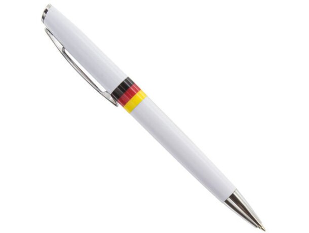 Bolígrafo de plástico con bandera española barato