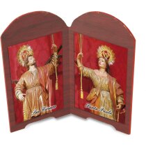 Retablo duo mandamientos Moises