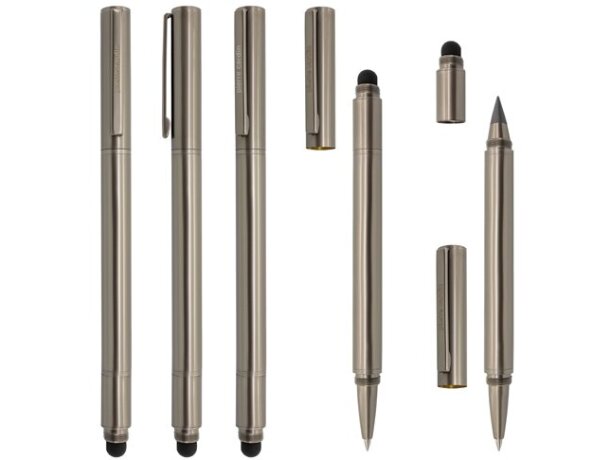 Bolígrafo roller y lápiz eterno touch Landes Pierre Cardin detalle 4