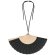 Abanico Calpe con cuerda ajustable de poliéster y madera Negro detalle 3