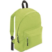 Mochila con bolsillo exterior pequeño amarilla