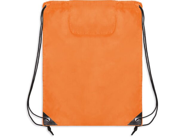 Bolsa mochila nylon reforzada Calandre naranja