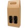 Caja de cartón para 2 botellas personalizado