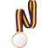Medalla Viktor de cristal con lanyard incluido