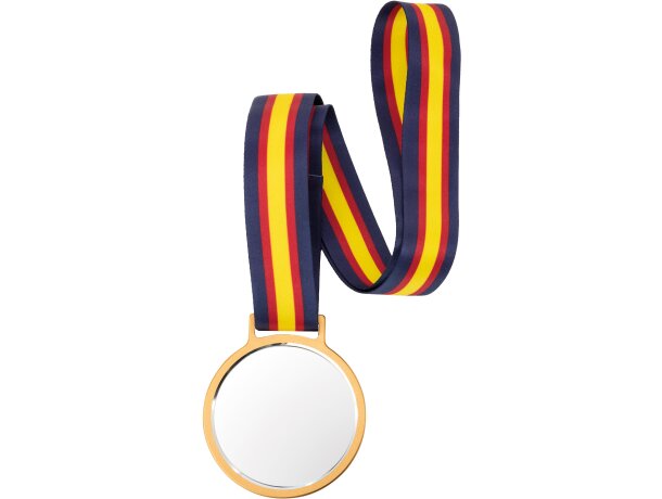 Medalla Viktor de cristal con lanyard y estuche individual España detalle 17