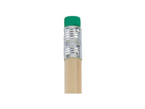 Lápiz de madera con goma de color personalizado