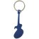 Llavero guitarra personalizada azul