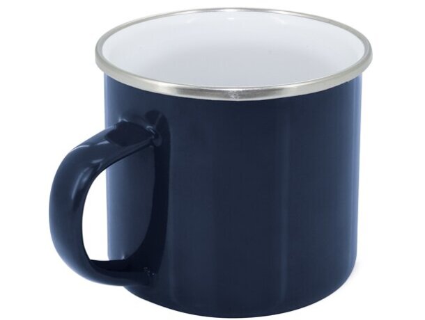 Mug Charles metal 380ml con opción de sublimación Azul marino detalle 4