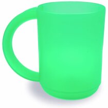 Jarra de plástico de 350 ml amarilla personalizado Jarra de plástico de 350 ml amarilla personalizado