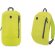 Mochila Dekito Luxe amarillo fluorescente