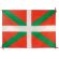 Bandera fiesta andaluza Región pais vasco
