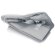 Bolsa nevera plegable Simba con forro de aluminio Gris detalle 1