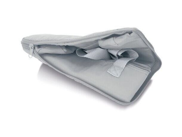 Bolsa nevera plegable Simba con forro de aluminio Gris detalle 1