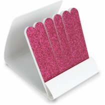 Estuche de limas de uñas fucsia