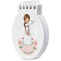 Libretas de anillas carton y detalles de comunión