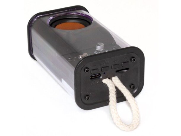 Altavoz bluetooth Eco-quality con carcasa rPet reciclado detalle 5