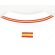 Polo de manga corta algodón de mujer detalles bandera