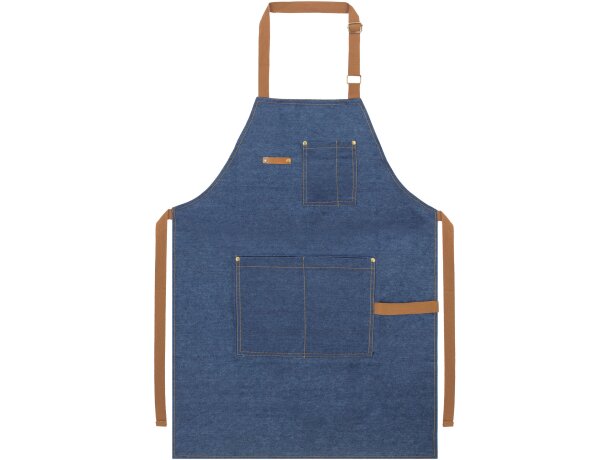 Delantal vaquero Texas poliéster denim western