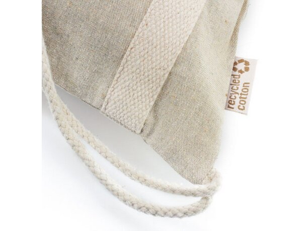 Bolsa mochila de algodón reciclado Yala