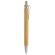 Set boligrafo y portaminas bambu elastico