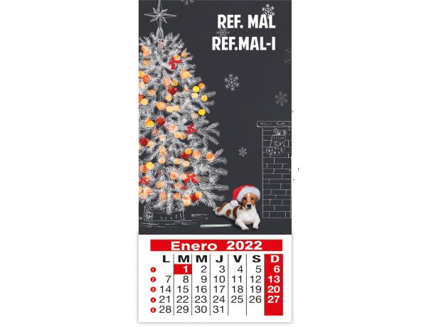 Mini almanaque con iman