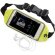 Riñonera con salida de auriculares amarillo fluorescente