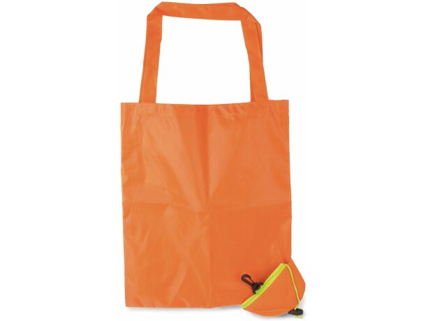 Bolsa plegable naranja personalizada naranja