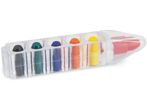 Set de ceras de colores para niños detalle 1