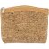 Monederos eco de corcho natural Sosty sin color
