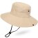 Sombrero ajustable Cairo de microfibra con sistema convertible Piedra detalle 4
