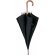 Paraguas paseo mango madera Zeist personalizado negro