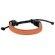 Pulsera polipiel ajustable Arcos naranja