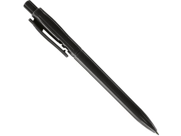 Bolígrafo de plástico y sencillo fino negro