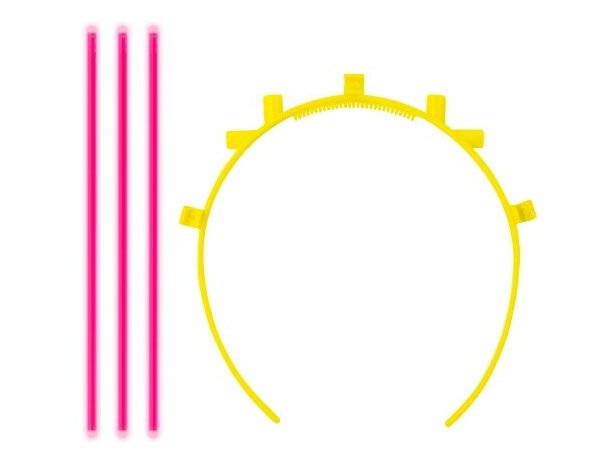 Set diadema neón Timy pack 10 unidades eventos y fiestas detalle 5