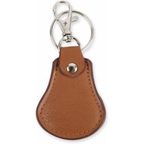 Llaveros cuero merchandising empresa polipiel cosido con mosquetón