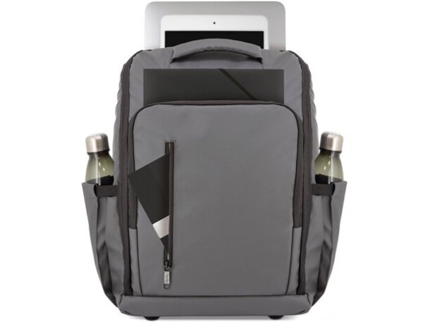 Mochila trolley Pierre Delone Traveller convertible Gris detalle 19