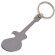 Llavero guitarra gris con logo
