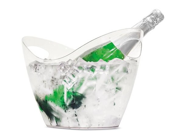 Cubitera profesional 4 litros Antártic con asas laterales PET detalle 2