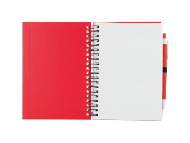 Libreta ecologica zas rojo