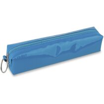 Estuche de charol azul personalizado