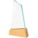 Trofeo Regata de cristal y madera con grabación láser detalle 1