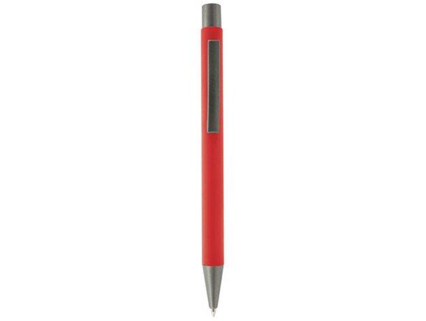 Boligrafo metalico munich rojo